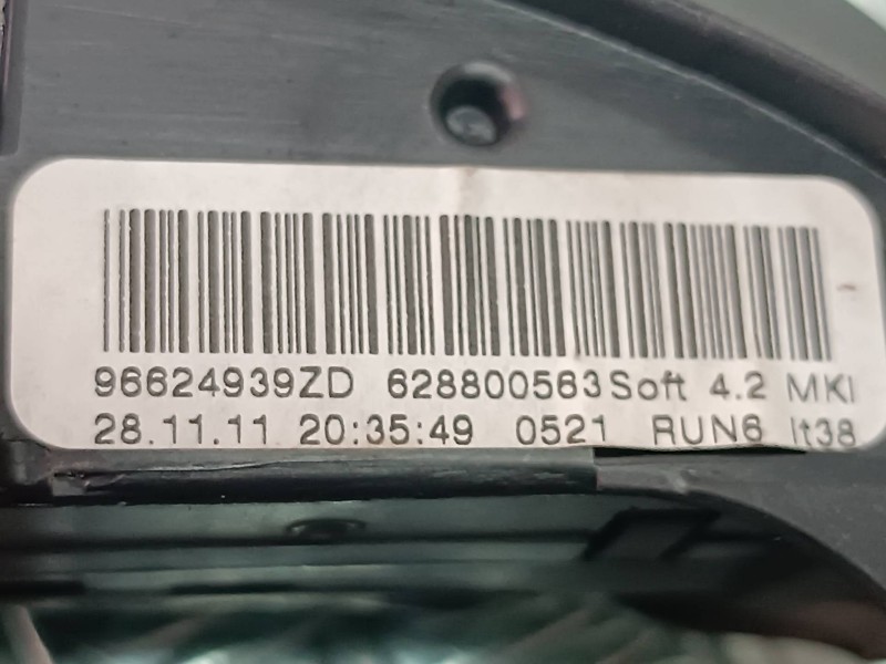 Recambio de mando volante para citroen c4 picasso sx referencia OEM IAM 96624939ZD 628800563 