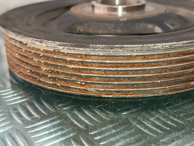 Recambio de polea cigueñal para citroen xsara picasso 1.6 hdi 90 exclusive referencia OEM IAM 9654961080J 9654961080 