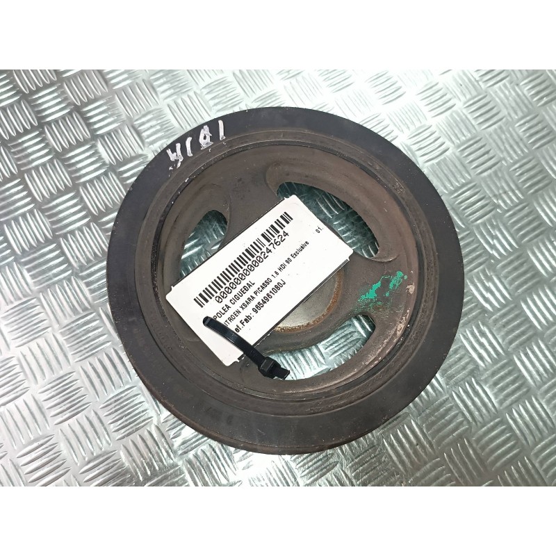 Recambio de polea cigueñal para citroen xsara picasso 1.6 hdi 90 exclusive referencia OEM IAM 9654961080J 9654961080 