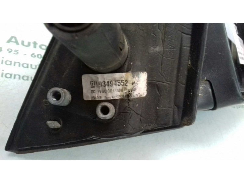 Recambio de retrovisor derecho para opel meriva enjoy referencia OEM IAM 93494552  MANUAL
