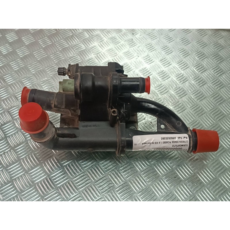 Recambio de termostato para citroen xsara picasso 1.6 hdi 90 exclusive referencia OEM IAM 9660660380 LO6210037603776 