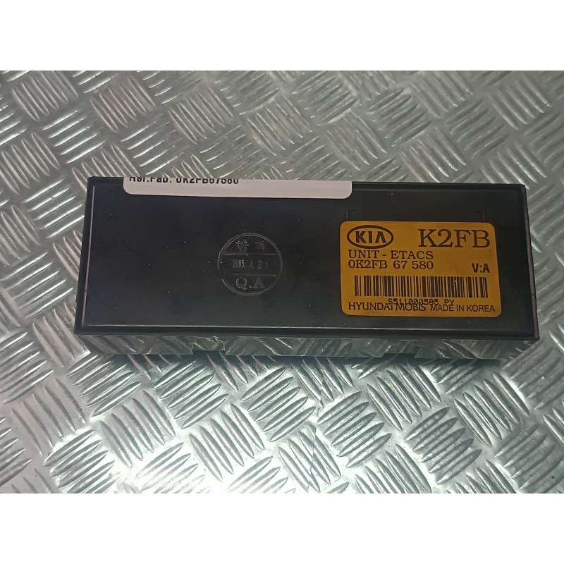 Recambio de modulo electronico para kia carens 2.0 crdi ex monovolumen referencia OEM IAM 0K2FB67580  