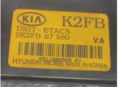 Recambio de modulo electronico para kia carens 2.0 crdi ex monovolumen referencia OEM IAM 0K2FB67580   2