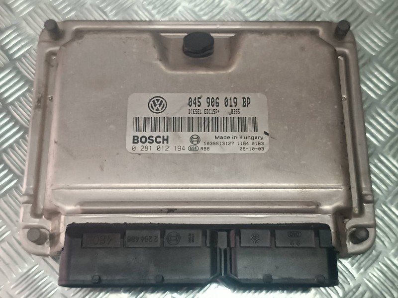 Recambio de centralita motor uce para volkswagen polo (9n3) advance referencia OEM IAM 045906019BP 0281012194 BOSCH