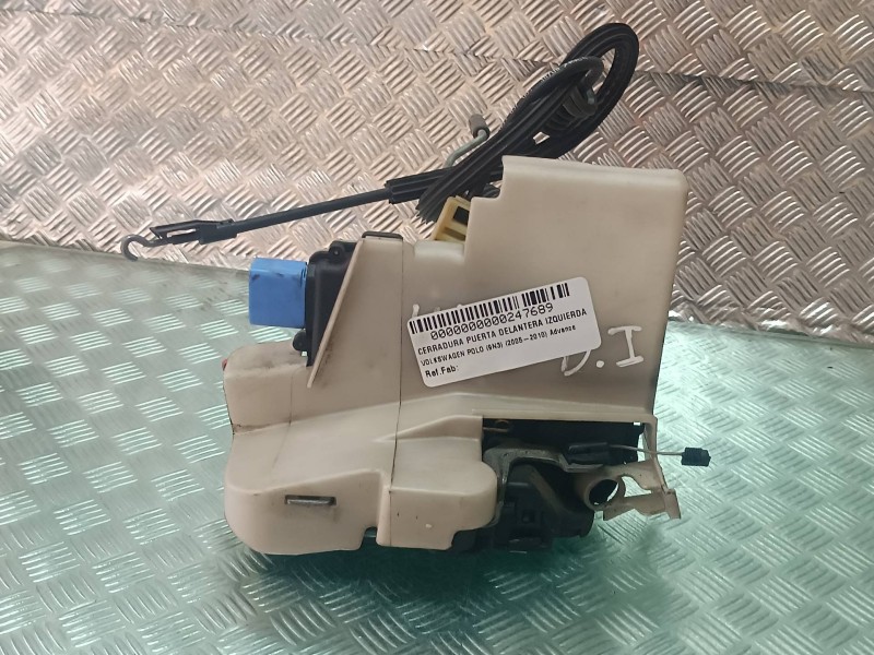 Recambio de cerradura puerta delantera izquierda para volkswagen polo (9n3) advance referencia OEM IAM   ELECTRICA
