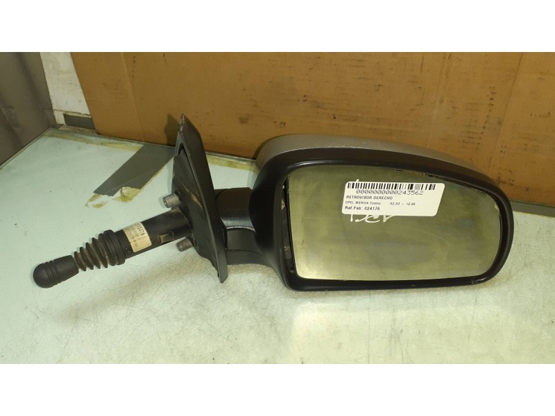 Recambio de retrovisor derecho para opel meriva cosmo referencia OEM IAM 024176 014176 MANUAL