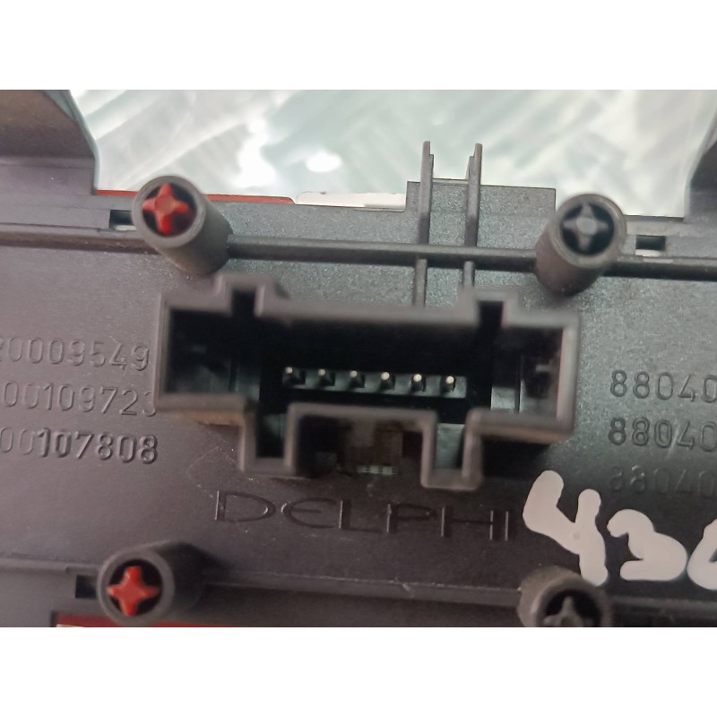 Recambio de warning para renault megane ii classic berlina confort authentique referencia OEM IAM 8200095493 8200109723 88040001