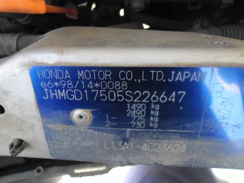 honda jazz (gd1/5) del año 2005
