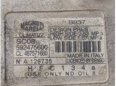 Recambio de compresor aire acondicionado para fiat punto berlina (188) 1.2 8v referencia OEM IAM 592475600 467571680 MAGNETI MAR 2