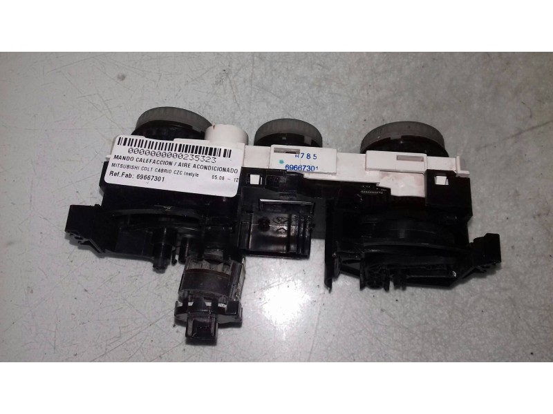 Recambio de mando calefaccion / aire acondicionado para mitsubishi colt cabrio czc instyle referencia OEM IAM 69667301  