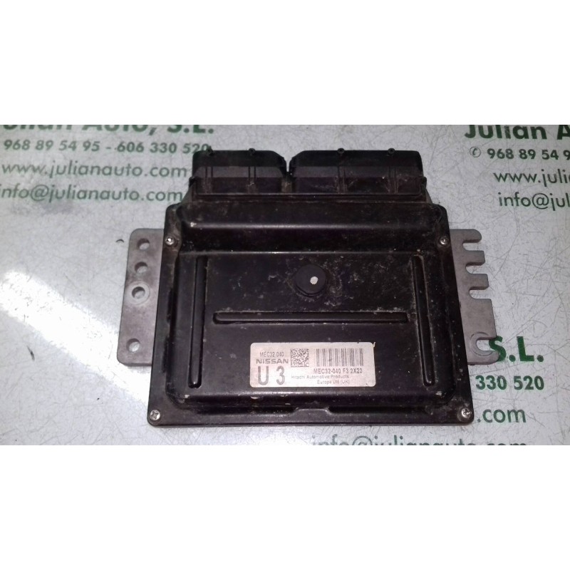 Recambio de centralita motor uce para nissan micra (k12e) acenta referencia OEM IAM MCE32040 MCE32040F32X23 U3