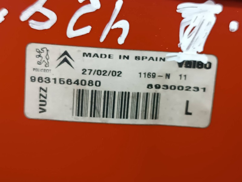 Recambio de piloto trasero izquierdo para citroen xsara picasso 1.6 sx referencia OEM IAM 9631564080  VALEO