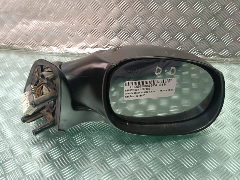 Recambio de retrovisor derecho para citroen xsara picasso 1.6 sx referencia OEM IAM 2018015  ELECTRICO