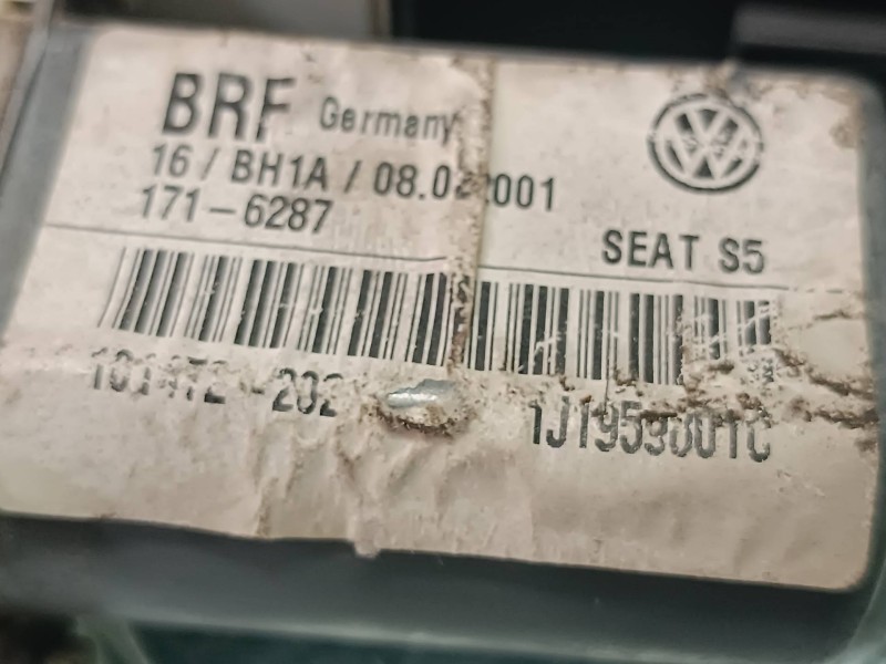 Recambio de motor elevalunas delantero izquierdo para seat leon (1m1) signo referencia OEM IAM 1J1959801C 1716287 