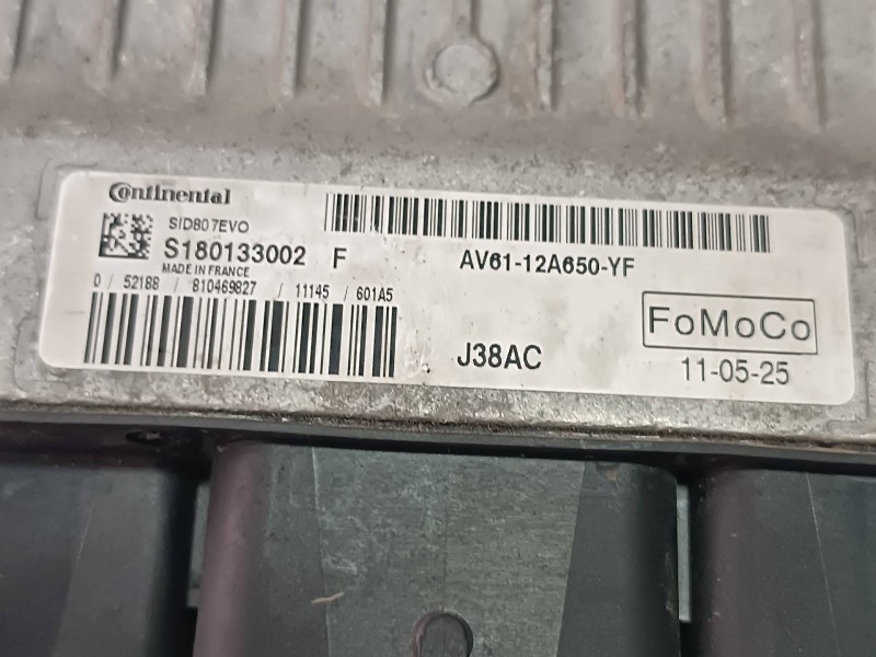 Recambio de centralita motor uce para ford c-max (cb3) ghia referencia OEM IAM AV6112A650YF S180133002F FOMOCO