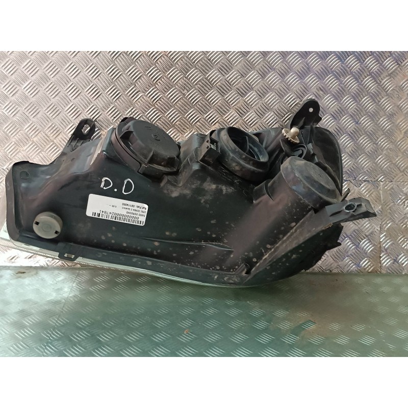 Recambio de faro derecho para opel corsa c comfort referencia OEM IAM 09114330 89302121 VALEO