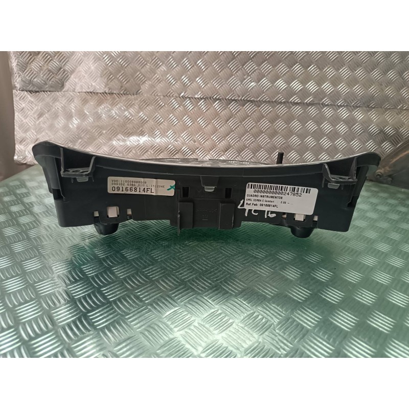 Recambio de cuadro instrumentos para opel corsa c comfort referencia OEM IAM 09166814FL 110008988009 VDO