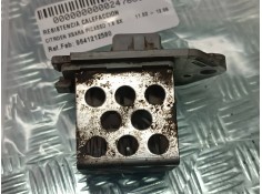 Recambio de resistencia calefaccion para citroen xsara picasso 1.6 sx referencia OEM IAM 9641212580  CONECTOR 3 PINES