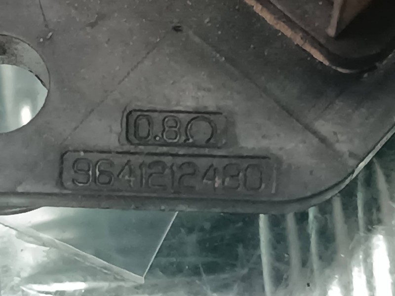 Recambio de resistencia calefaccion para peugeot 206 berlina xn referencia OEM IAM 9641212480  CONECTOR 3 PINES Recambio de resistencia calefaccion para peugeot 206 berlina xn referencia OEM IAM 9641212480  CONECTOR 3 PINES