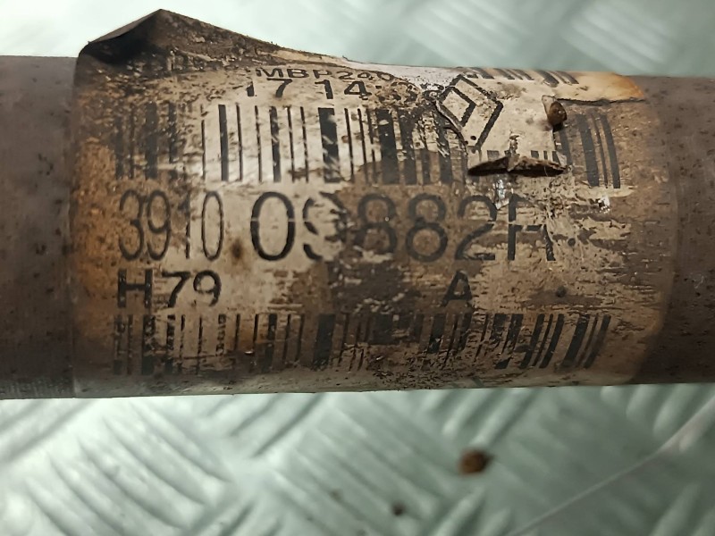 Recambio de transmision delantera derecha para dacia duster ambiance 4x2 referencia OEM IAM 391009882R  