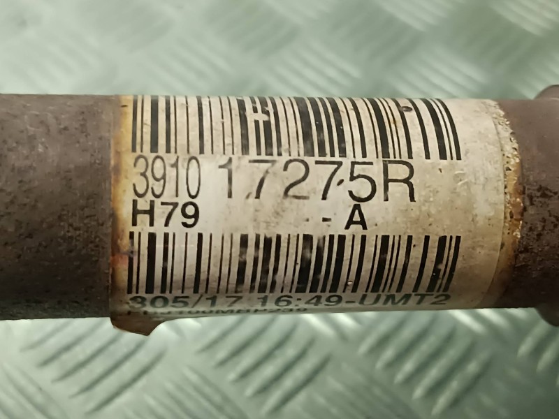 Recambio de transmision delantera izquierda para dacia duster ambiance 4x2 referencia OEM IAM 391017275R  