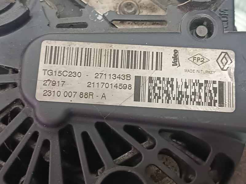 Recambio de alternador para dacia duster ambiance 4x2 referencia OEM IAM 231000788R 2711343B TG15C230