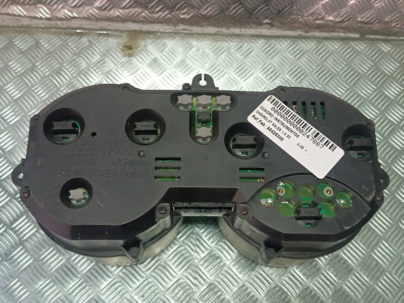 Recambio de cuadro instrumentos para chevrolet kalos 1.4 se referencia OEM IAM 96426348 MS5D010122 