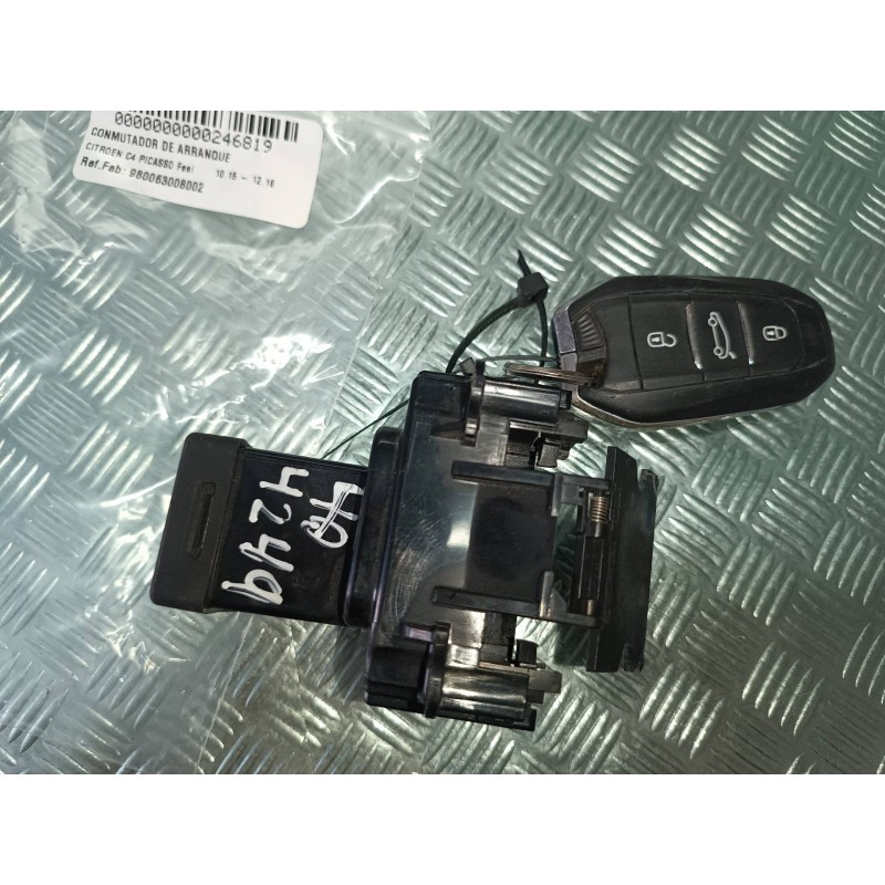 Recambio de conmutador de arranque para citroen c4 picasso feel referencia OEM IAM 980063008002 MODEL A01IAA VALEO