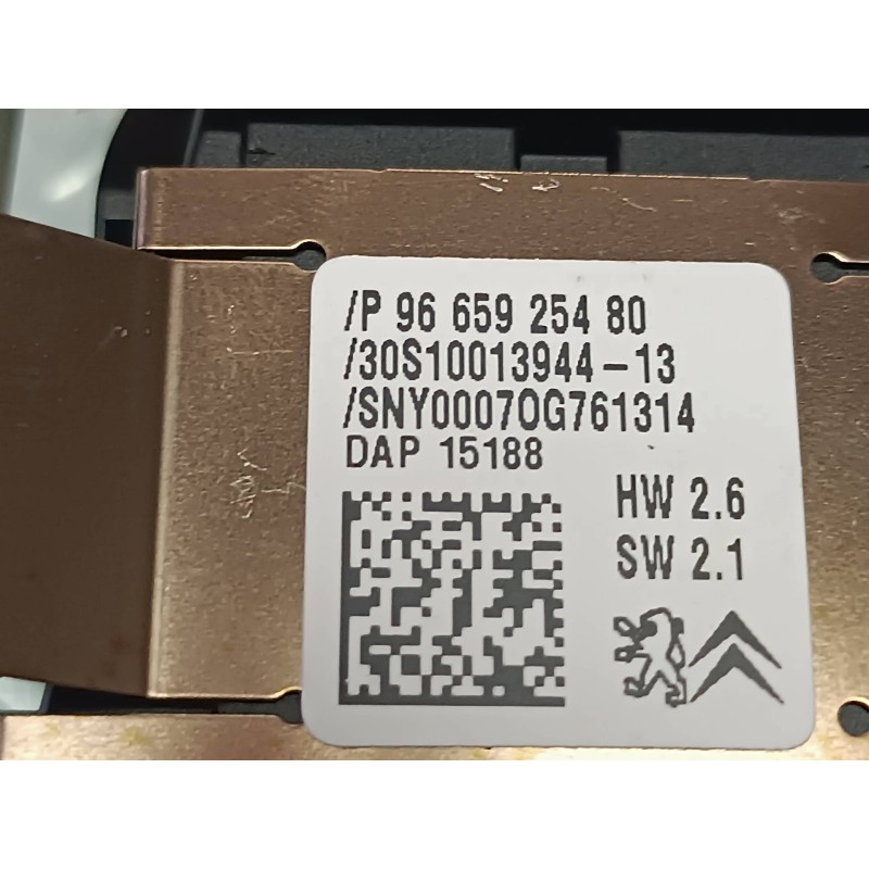 Recambio de sensor para citroen c4 picasso feel referencia OEM IAM 9665925480 CONECTOR 3 PINES LLUVIA