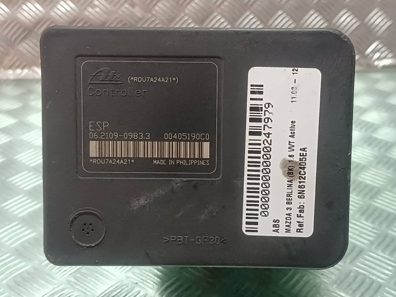 Recambio de abs para mazda 3 berlina (bk) 1.6 vvt active referencia OEM IAM 6N612C405EA 0621020709 06210909833