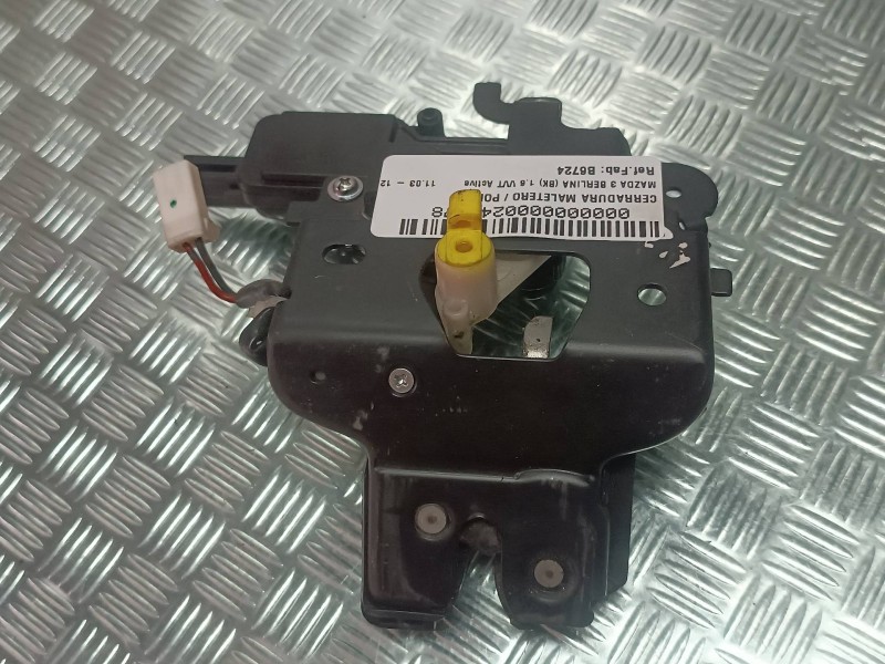 Recambio de cerradura maletero / porton para mazda 3 berlina (bk) 1.6 vvt active referencia OEM IAM B6724  