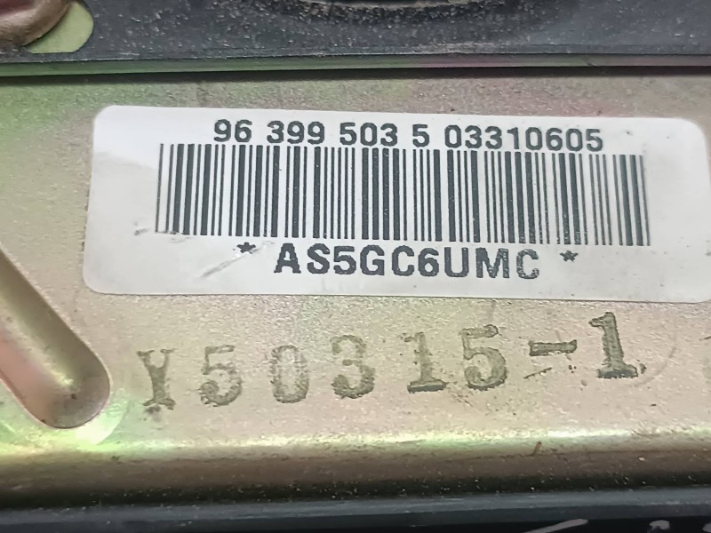 Recambio de airbag delantero izquierdo para chevrolet kalos 1.4 se referencia OEM IAM 963995035 AS5GC6UMC 