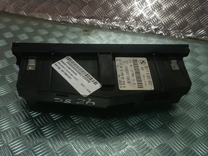 Recambio de mando climatizador para bmw serie 3 coupe (e46) 318 ci referencia OEM IAM 64116931601 5HB00773826 
