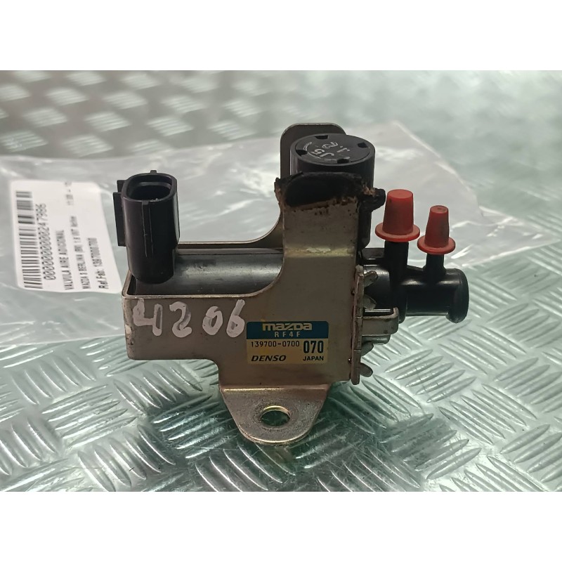 Recambio de valvula aire adicional para mazda 3 berlina (bk) 1.6 vvt active referencia OEM IAM 1397000700 DENSO CONECTOR 2 PINES