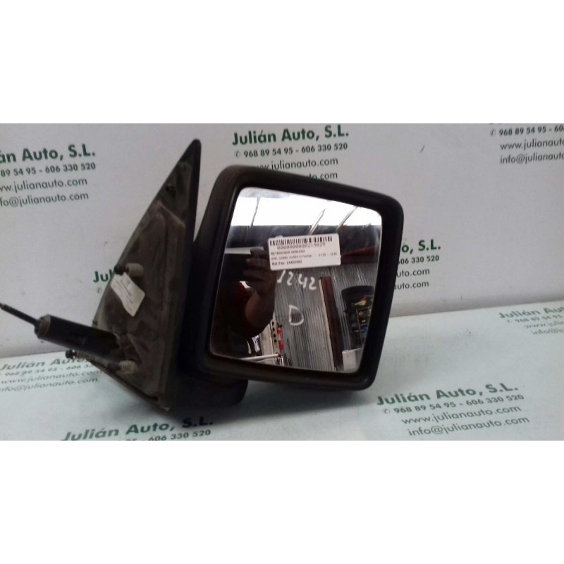 Recambio de retrovisor derecho para opel combo (corsa c) familiar referencia OEM IAM 24400682  MANUAL
