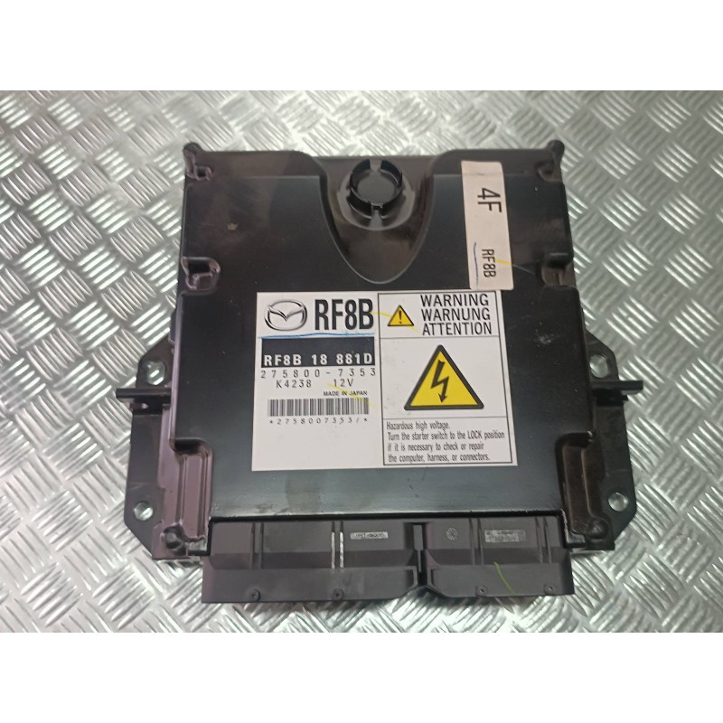 Recambio de centralita motor uce para mazda 3 berlina (bk) 1.6 vvt active referencia OEM IAM 2758007353 RF8B18881D RF8B