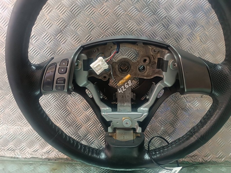 Recambio de volante para mazda 3 berlina (bk) 1.6 vvt active referencia OEM IAM 00BR5V  PIEL