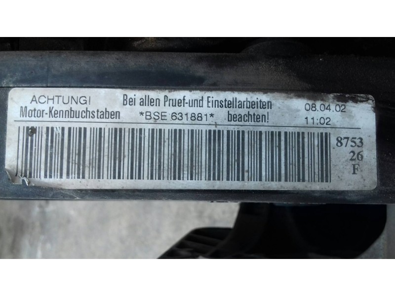 Recambio de motor completo para seat altea (5p1) arena referencia OEM IAM BSE  