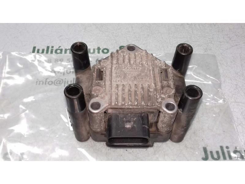 Recambio de bobina encendido para seat arosa (6h1) select referencia OEM IAM 032905108B 4 PINES TEMIC