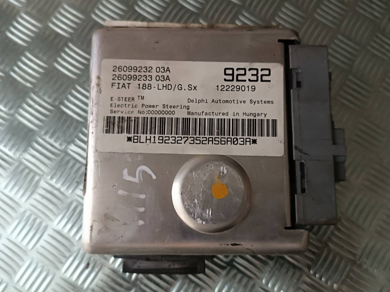 Recambio de modulo electronico para fiat punto berlina (188) 1.2 8v referencia OEM IAM 2609923203A 2609923303A 9232