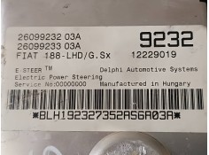 Recambio de modulo electronico para fiat punto berlina (188) 1.2 8v referencia OEM IAM 2609923203A 2609923303A 9232 2