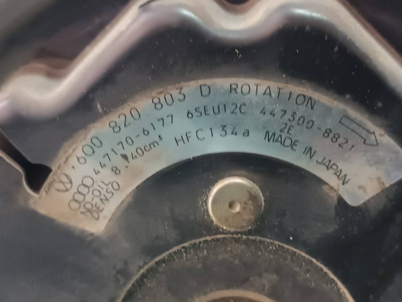 Recambio de compresor aire acondicionado para seat ibiza (6l1) cool referencia OEM IAM 6Q08208030 4472208127 DENSO