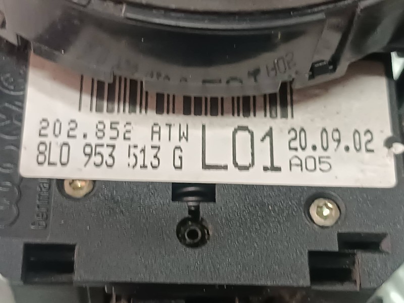 Recambio de mando luces para seat leon (1m1) signo referencia OEM IAM 8L0953513G 4BO953503F 