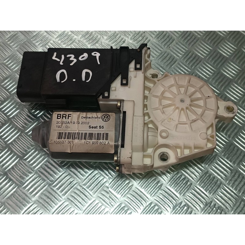 Recambio de motor elevalunas delantero derecho para seat leon (1m1) signo referencia OEM IAM 1C1959802A 101386102 7746002101