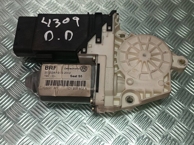Recambio de motor elevalunas delantero derecho para seat leon (1m1) signo referencia OEM IAM 1C1959802A 101386102 7746002101