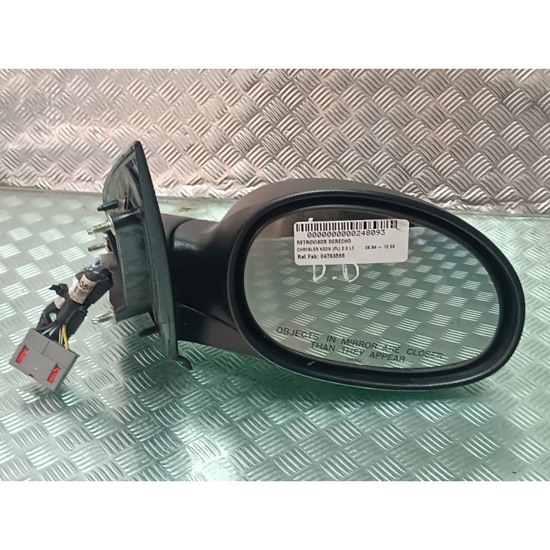 Recambio de retrovisor derecho para chrysler neon (pl) 2.0 le referencia OEM IAM 04783566 015482 ELECTRICO