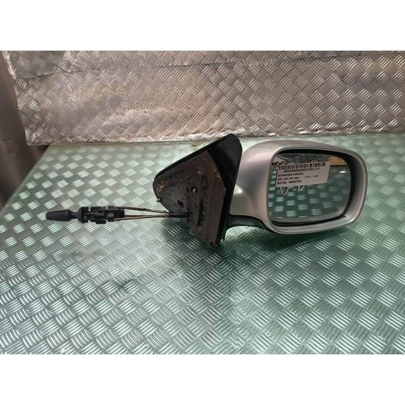 Recambio de retrovisor derecho para seat leon (1m1) signo referencia OEM IAM 1M0857934  MANUAL