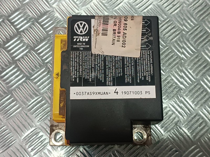 Recambio de centralita airbag para seat ibiza (6l1) cool referencia OEM IAM 6Q0909605AD  TRW