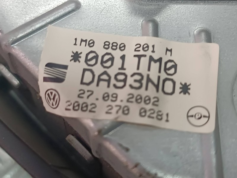 Recambio de airbag delantero izquierdo para seat leon (1m1) signo referencia OEM IAM 1M0880201M 6016566 