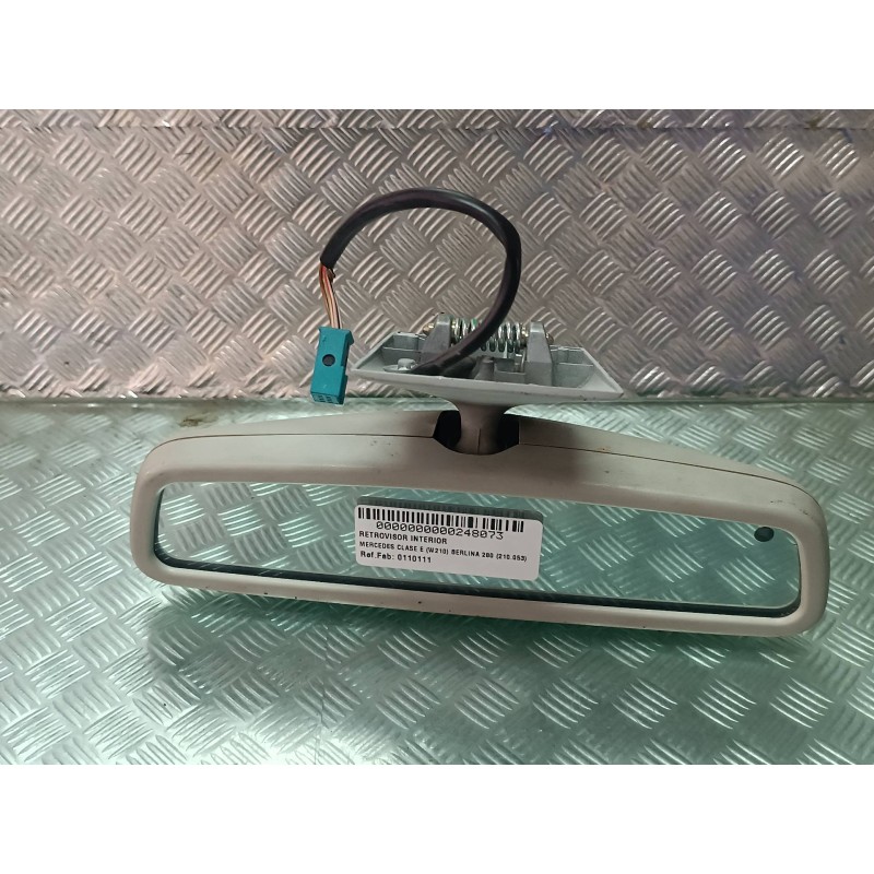 Recambio de retrovisor interior para mercedes-benz clase e (w210) berlina 280 (210.053) referencia OEM IAM 0110111 99656001A CON